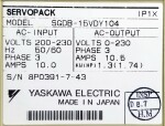 Yaskawa SGDB-15VDY104
